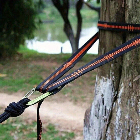 Paire de sangles de suspension pour hamac – 200 cm